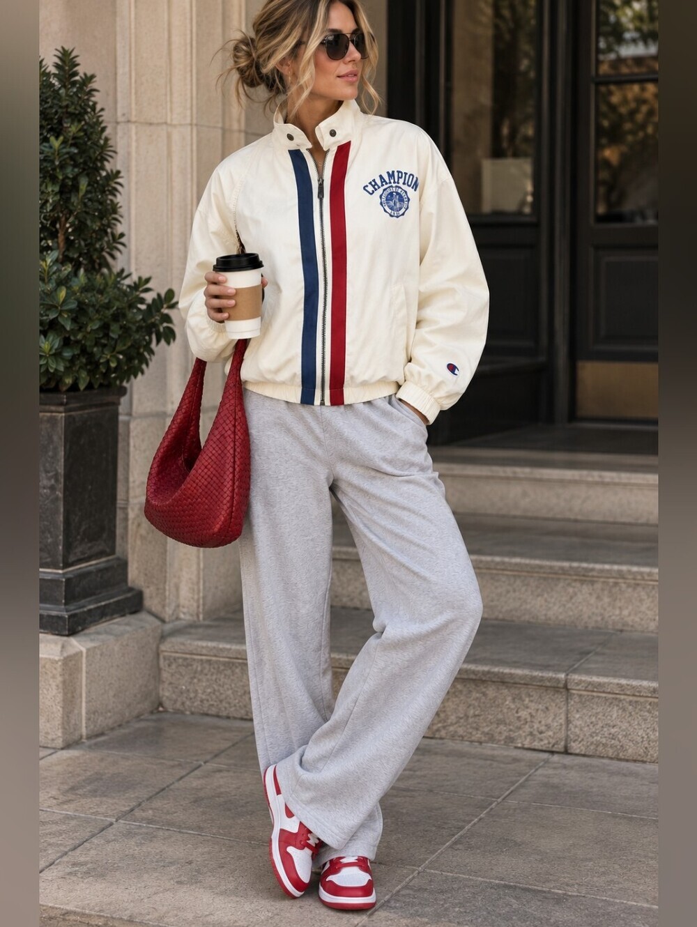 NWT Champion Game Day Jacket XL As Seen on TODAY Show Retro Varsity